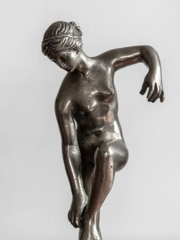 The Oblist Elegant Metal Sculpture, 1930s | Sculptures | Living Room