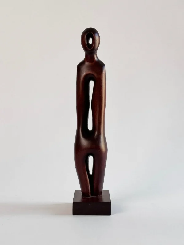 The Oblist Exotic Wood Sculpture by Pierre Dedieu | Sculptures | Living Room