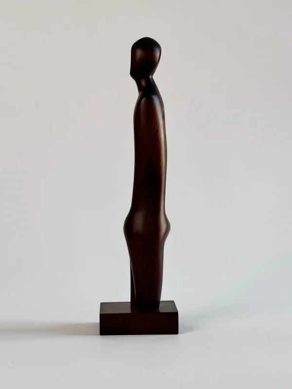 The Oblist Exotic Wood Sculpture by Pierre Dedieu | Sculptures | Living Room