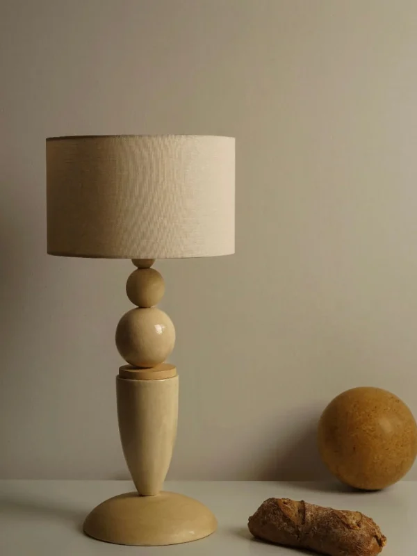 The Oblist Fauvery 70's Ceramic Table Lamp | Table Lamp | Sculptures