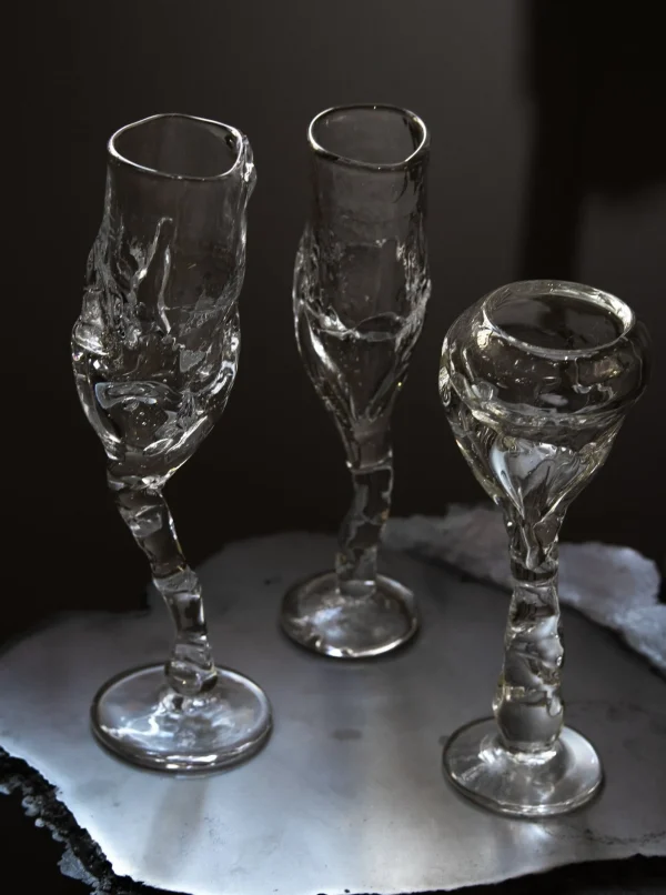 The Oblist Flute - Transparent | Glasses | Dining Room