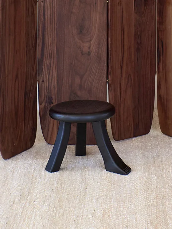 The Oblist Foot Stool in Black Chestnut | Coffee & End Tables | End Tables