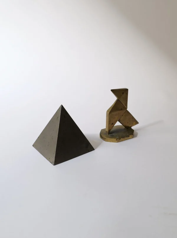 The Oblist Geometric Paper Weights 1930 | Sculptures | Desk Accessories