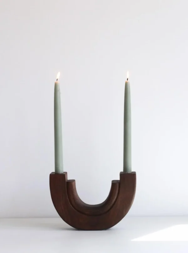 The Oblist Half Circle Candle Holder | Candles & Holders | Dining Room