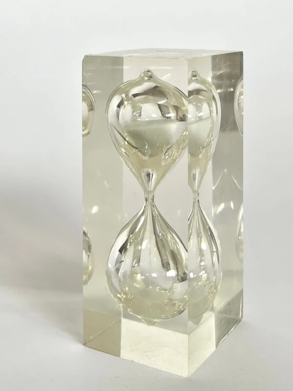 The Oblist Hourglass by Charles Hollis Jones, 1970s | Desk Accessories | Home Office