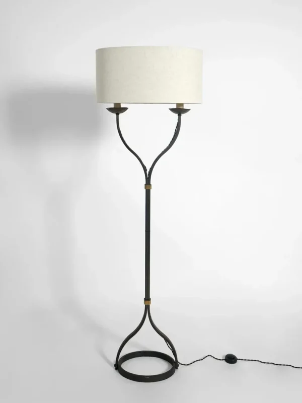 The Oblist Iron Floor Lamp, 1960s. | Floor Lamp | Living Room