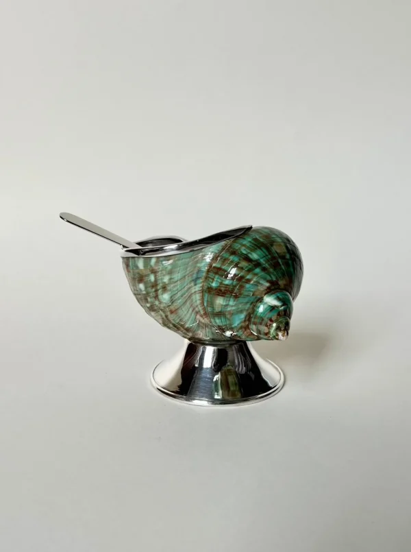 The Oblist Jade Shell Sugar Bowl | Decorative Dishes | Decorative Dishes