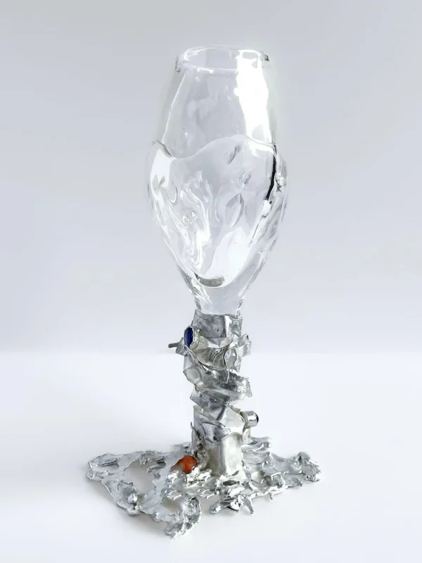 The Oblist Jewelled Goblet no. 8 x Lindsey Fontijn | Sculptures | Glasses