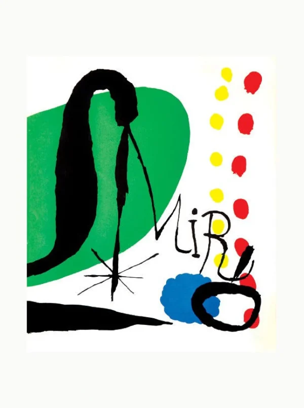 The Oblist Joan Miro: His Graphic Work First Edition 1958 | Interiors & Architecture Books | Art Books