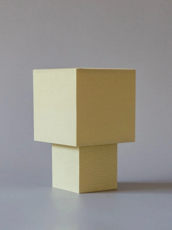 The Oblist La Petite Boîte - Pale Yellow Table Lamp | Table Lamp