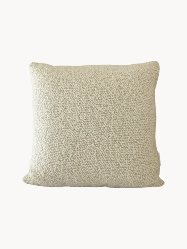 The Oblist Le Carré - Wool Bouclé - Sawdust/Eggshell | Decorative Cushions | Bedroom