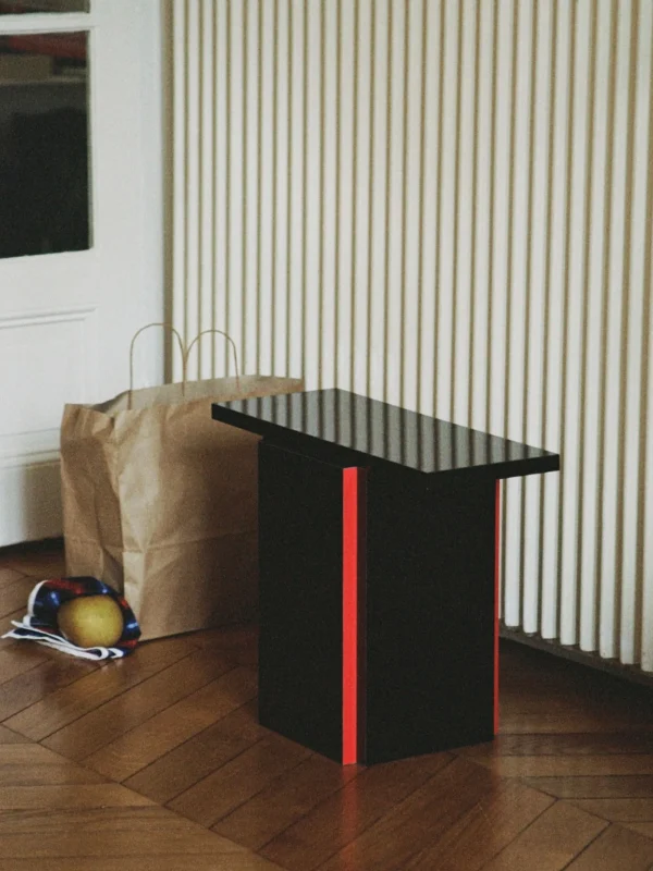 The Oblist Mara T Side Table – Red Line | Coffee & End Tables | End Tables