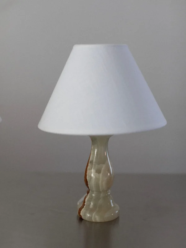 The Oblist Marble Table Lamps Duo | Table Lamp