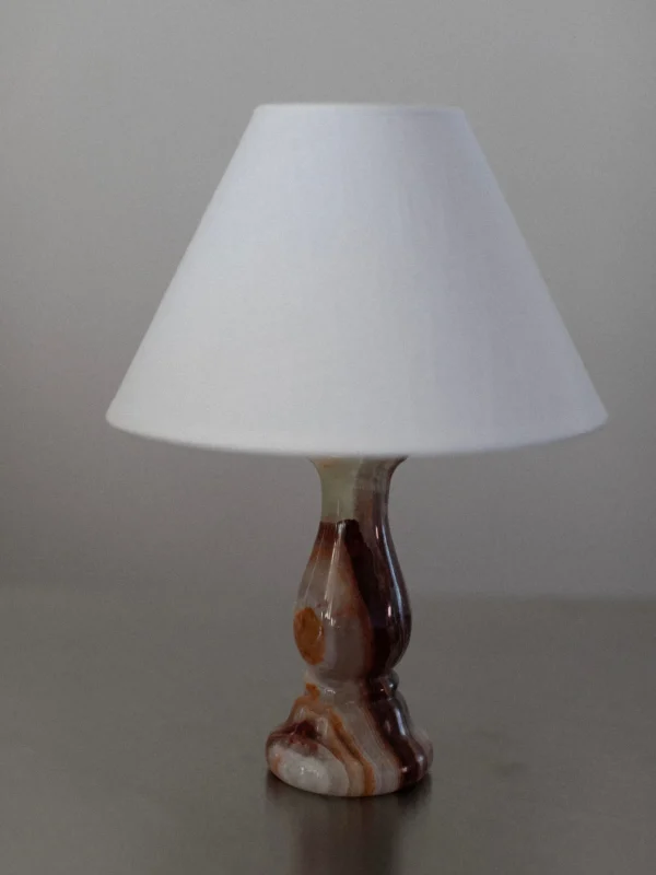 The Oblist Marble Table Lamps Duo | Table Lamp