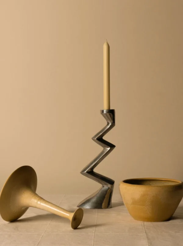 The Oblist Matthew Hilton Zigzag Candle Holder | Vintage Candle Holders | Candles & Holders