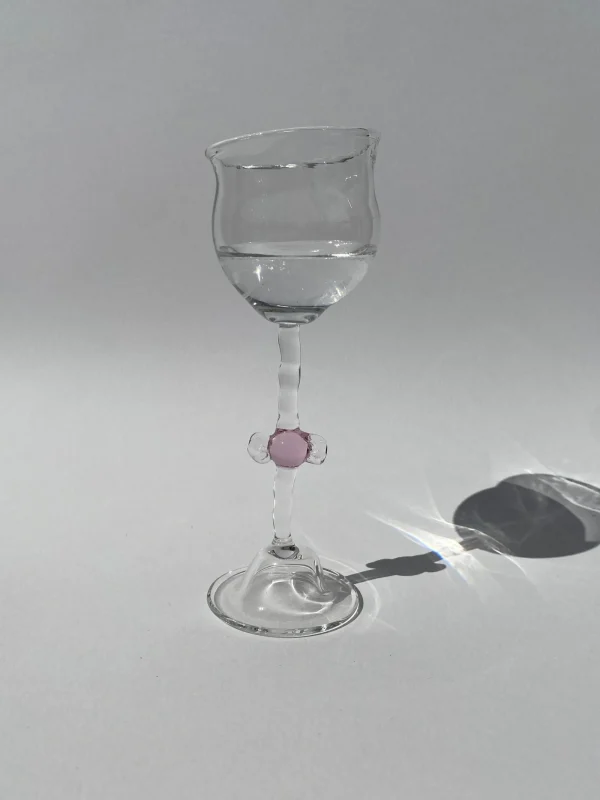 The Oblist Mouth Blown 'Candy' Wine Glasses | Glasses | Dining Room