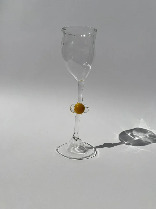 The Oblist Mouth Blown 'Candy' Wine Glasses | Glasses | Dining Room