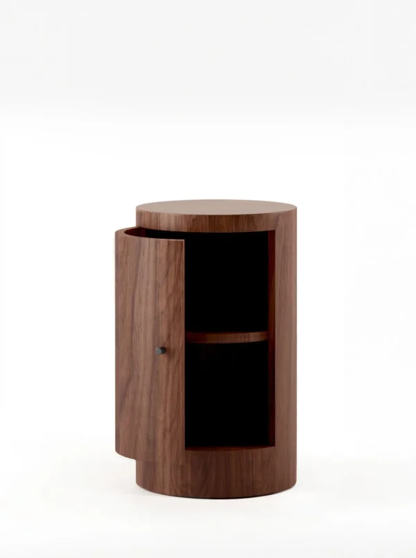 The Oblist Pair of Constant Nightstand in Oiled Walnut | Nightstand | Bedroom