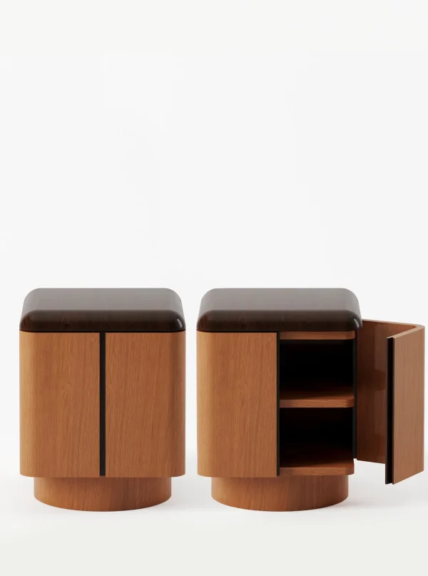 The Oblist Pair of Various Positions Nightstands | Nightstand | Bedroom