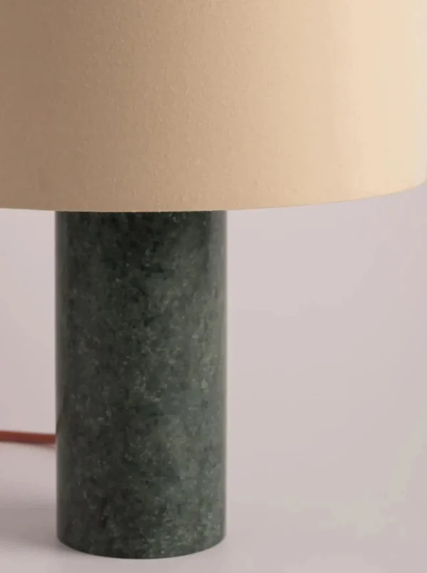 The Oblist Pipito Green Marble | Table Lamp