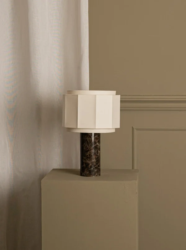 The Oblist Pipito Okla Brown Marble | Table Lamp