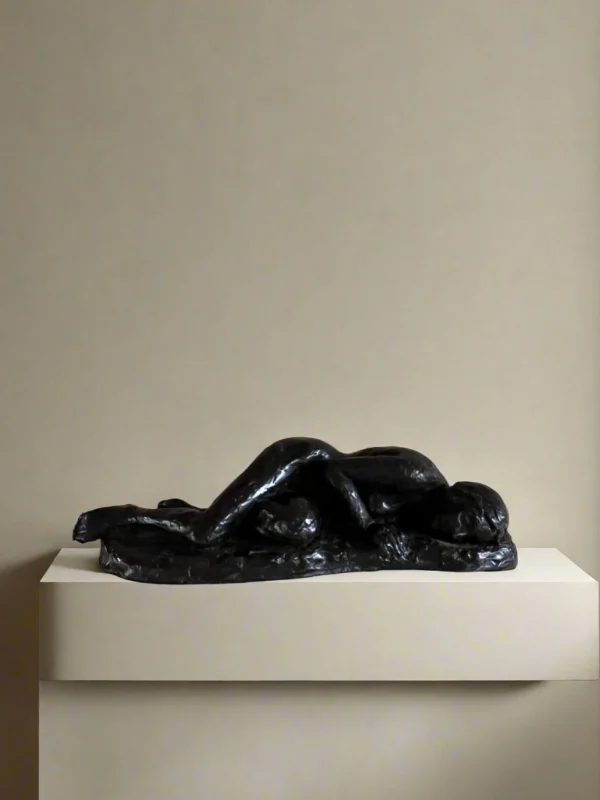 The Oblist Plaster Sculpture of Resting Nude | Sculptures | Living Room