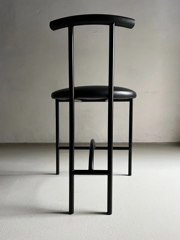 The Oblist 4 Postmodern "Tokyo" Chairs by Rodney Kinsman | Italy | 1980s | Vintage Furniture | Chair