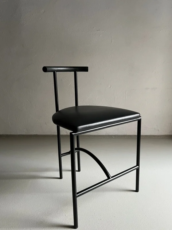 The Oblist 4 Postmodern "Tokyo" Chairs by Rodney Kinsman | Italy | 1980s | Vintage Furniture | Chair