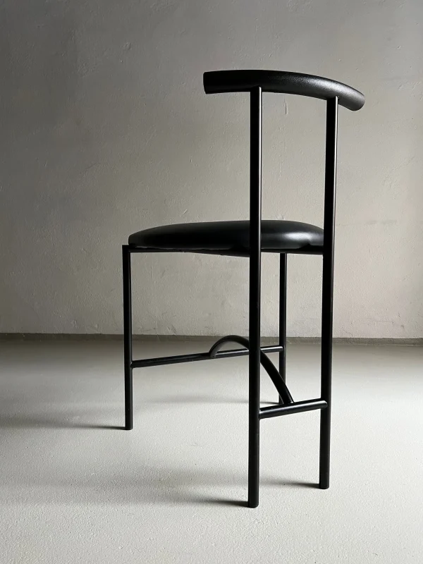 The Oblist 4 Postmodern "Tokyo" Chairs by Rodney Kinsman | Italy | 1980s | Vintage Furniture | Chair