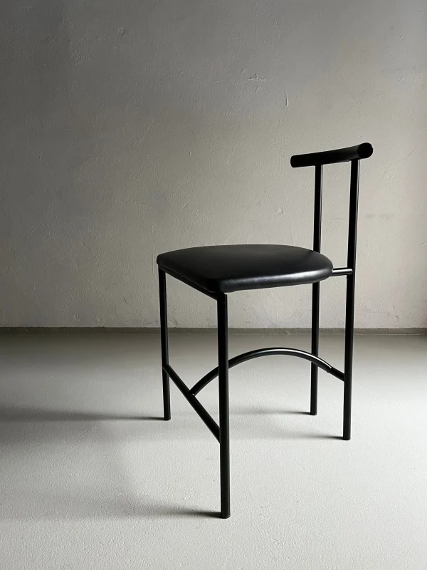 The Oblist 4 Postmodern "Tokyo" Chairs by Rodney Kinsman | Italy | 1980s | Vintage Furniture | Chair