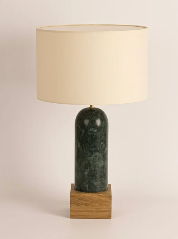 The Oblist Pura Kelo Green Marble | Table Lamp