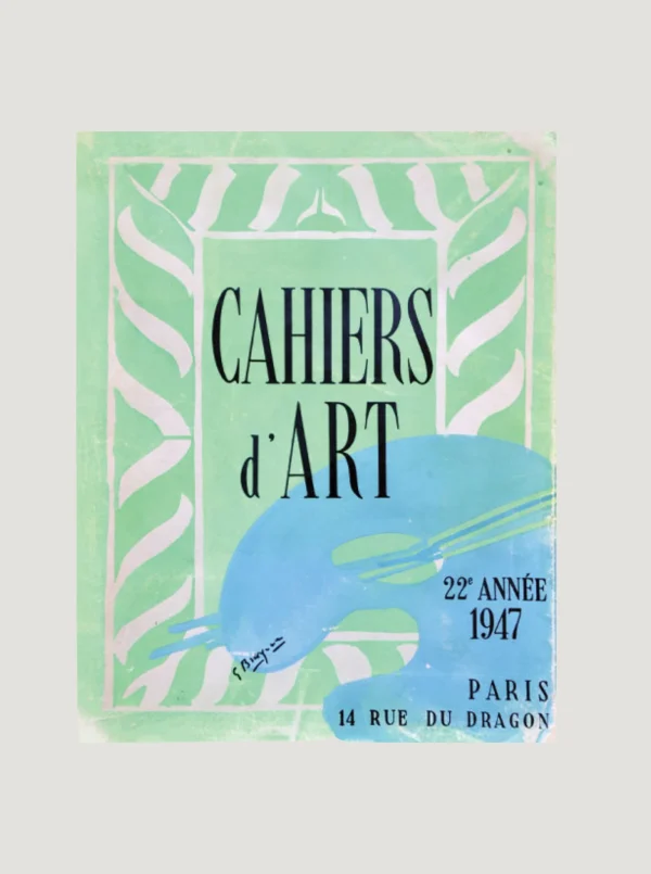 The Oblist Revue Cahiers d'Art 1947 | Interiors & Architecture Books | Art Books