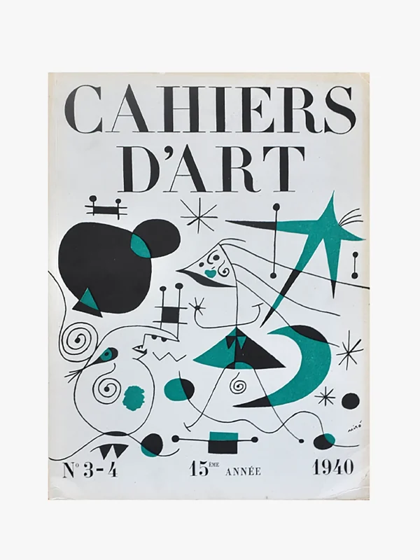 The Oblist Revue Cahiers d'Art 1940 | Interiors & Architecture Books | Art Books