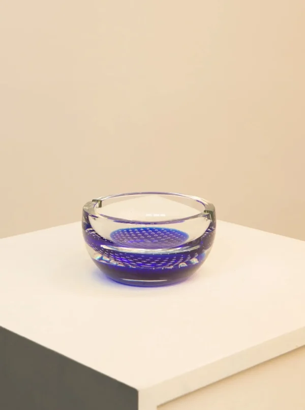 The Oblist 70's Blue Murano Glass Vide Poche | Ashtray