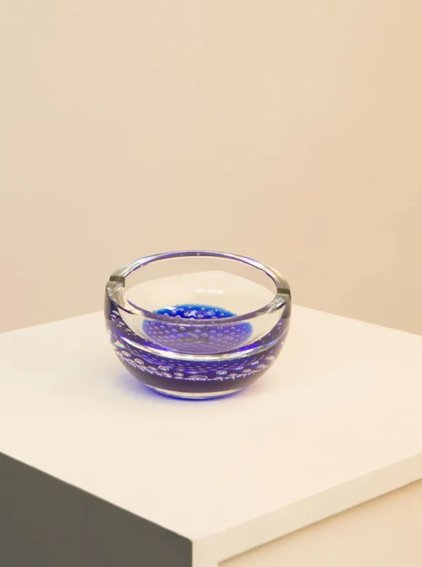 The Oblist 70's Blue Murano Glass Vide Poche | Ashtray