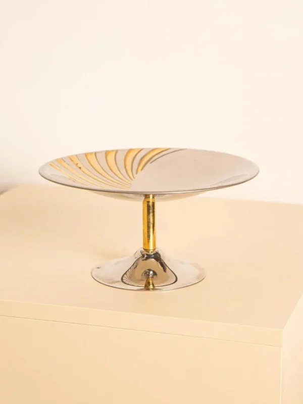 The Oblist 60's Fruit Coupe in Metal and Brass | Decorative Dishes | Decorative Dishes