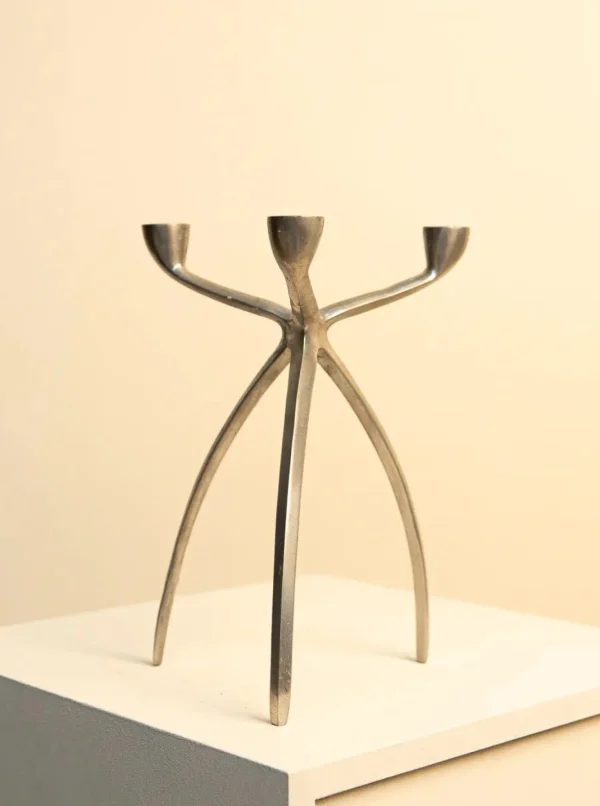 The Oblist 70's Metal "Tripod" Candleholder | Vintage Candle Holders | Candles & Holders