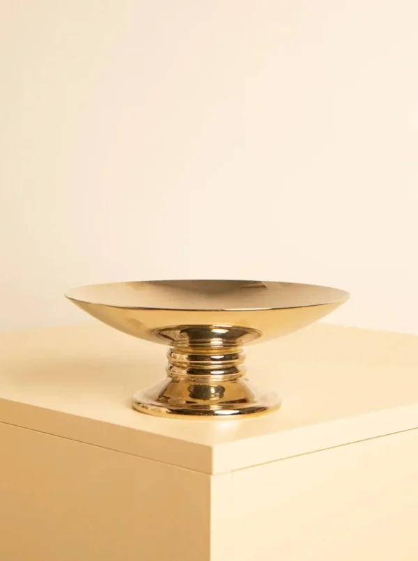 The Oblist 80's Silver Plated Bowl | Living Room