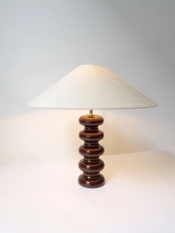 The Oblist Sculptural Ceramic Lamp | Table Lamp | Living Room