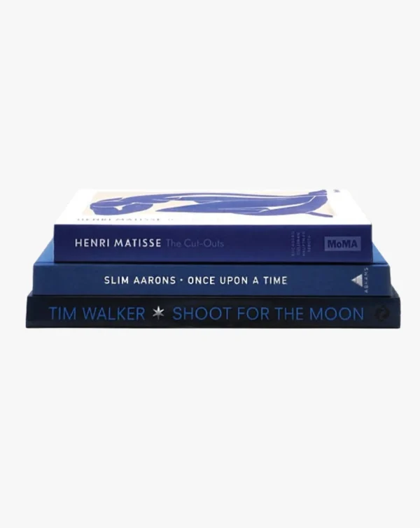 The Oblist Set of 3 Art and Photography Book - The Blue Stack | Interiors & Architecture Books | Art Books