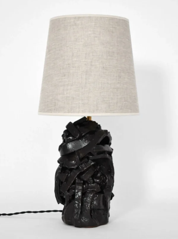 The Oblist Small "Angkor" Glazed Terracotta Lamp | Table Lamp | Dining Room