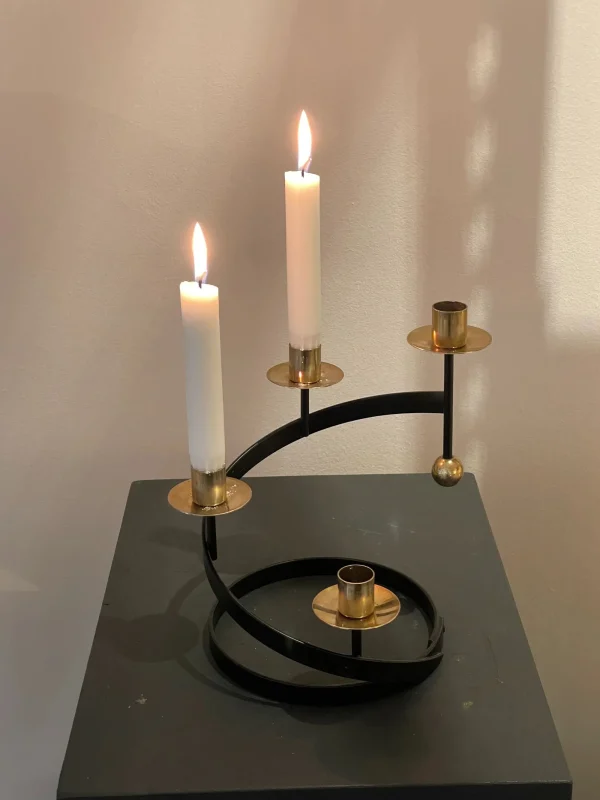 The Oblist Spiral Candle Holder | Vintage Candle Holders | Candles & Holders