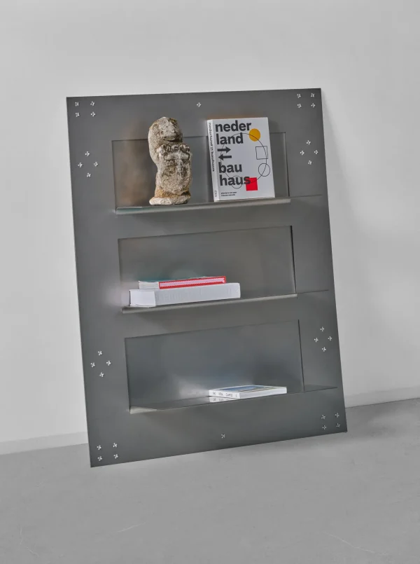 The Oblist Stainless Steel Bookshelf | Shelves | Home Office