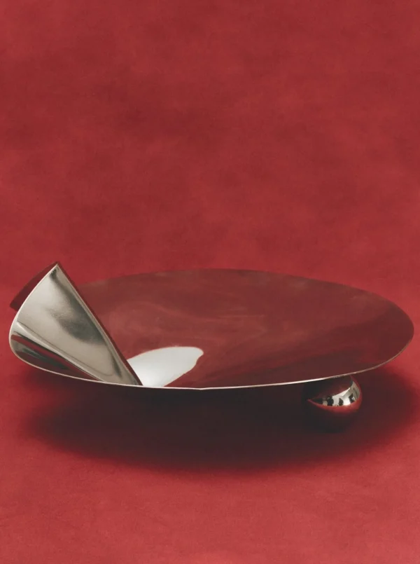 The Oblist 107 - Stainless Steel Footed Serving Bowl | Decorative Dishes | Decorative Dishes