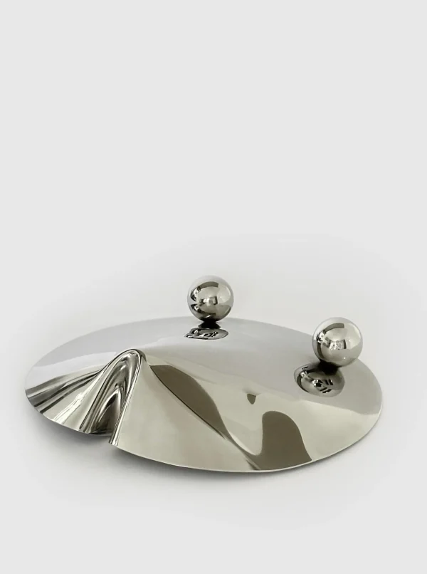 The Oblist 107 - Stainless Steel Footed Serving Bowl | Decorative Dishes | Decorative Dishes