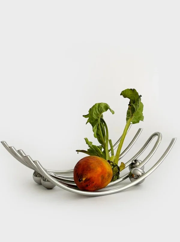 The Oblist 101 - Stainless Steel Rounded Serveware | Decorative Dishes | Decorative Dishes