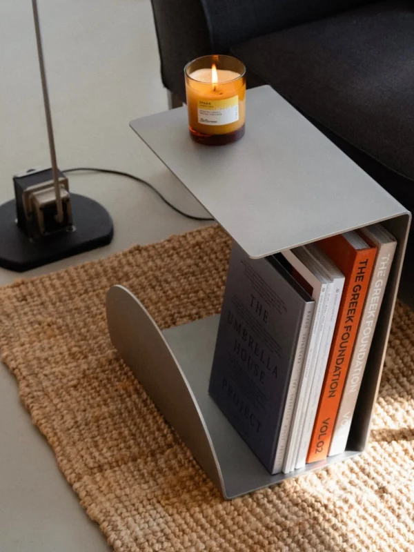 The Oblist Stainless Steel Side Table | Low Side Table | Coffee & End Tables