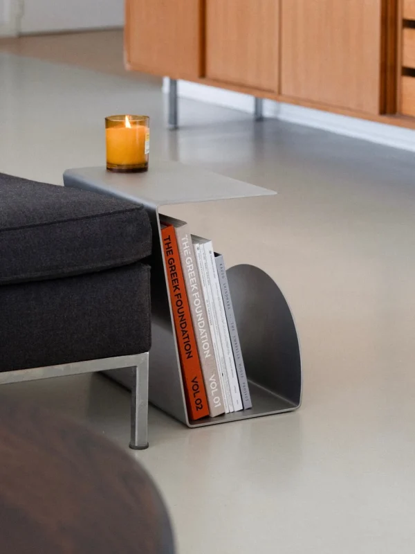 The Oblist Stainless Steel Side Table | Low Side Table | Coffee & End Tables