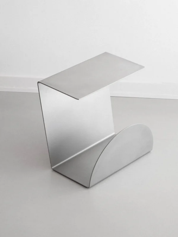 The Oblist Stainless Steel Side Table | Low Side Table | Coffee & End Tables