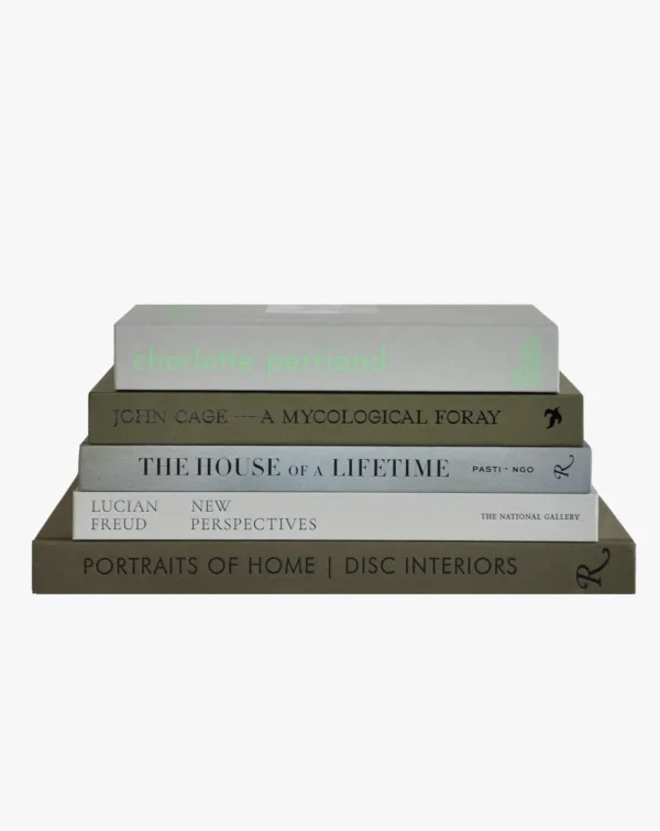 The Oblist The Green Stack - Set of 5 Books | Interiors & Architecture Books